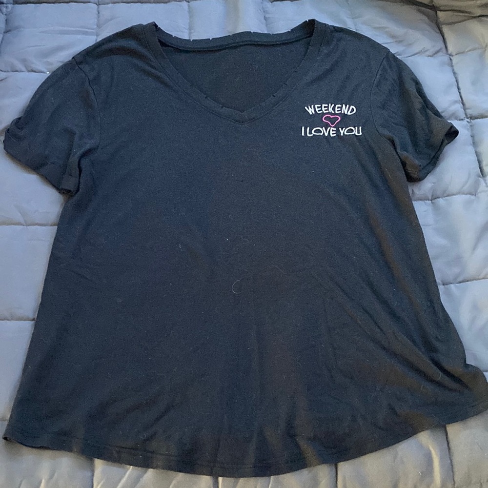 Black T shirt